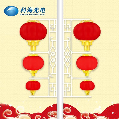 广告灯笼led磨砂红灯笼大小串春节户外灯笼串节日喜庆塑料南瓜灯