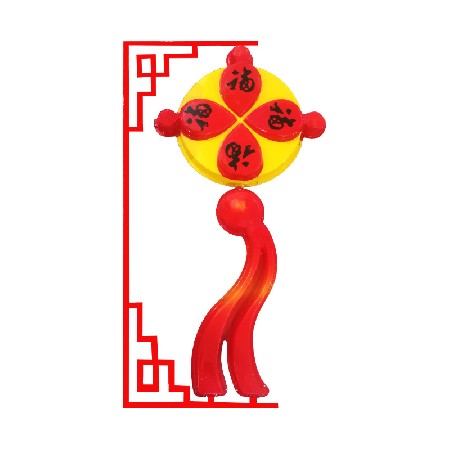 路灯led中国结绣球灯春节挂件装饰中国结灯 LED中国结景观灯 厂家